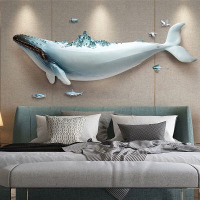 Cá voi đại dương 3d bộ 1 con