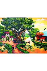 Tranh gạch đồng quê 33