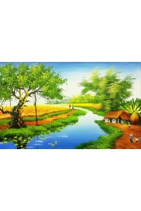 Tranh gạch đồng quê 41