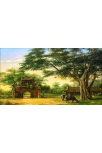 Tranh gạch đồng quê 42