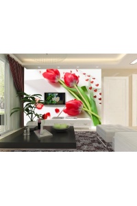 Tranh gạch 3D hoa H147
