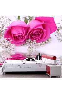 Tranh gạch 3D hoa H154