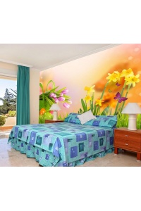 Tranh gạch 3D hoa H161