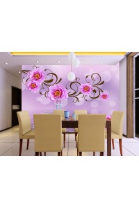 Tranh gạch 3D hoa H167