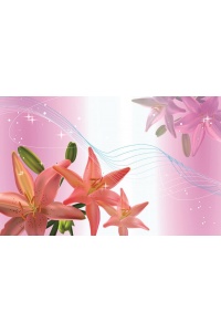 Tranh gạch 3D hoa H85