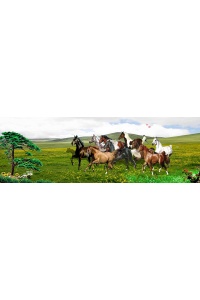 Tranh gạch 3D mã đáo MĐ21