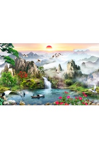 Tranh gạch 3D phong thủy  9085