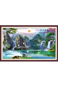 Tranh gạch 3D phong thủy  PT1000