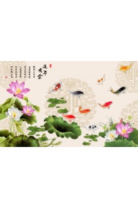 Tranh gạch 3D phong thủy  PT1025