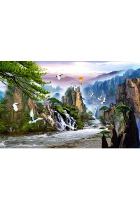 Tranh gạch 3D phong thủy  PT1035