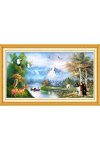 Tranh gạch 3D phong thủy  PT1516