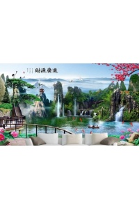 Tranh gạch 3D phong thủy  PT1705