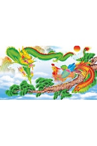Tranh gạch 3D phong thủy  rồng