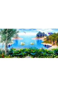 Tranh gạch 3D tranh phong thủy 9106