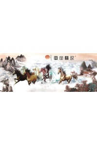 Tranh gạch 3D tranh phong thủy PT207