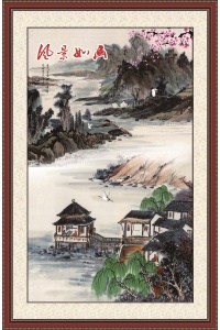 Tranh gạch 3D tranh phong thủy PT261
