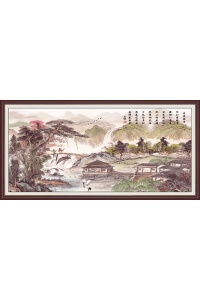Tranh gạch 3D tranh phong thủy PT282