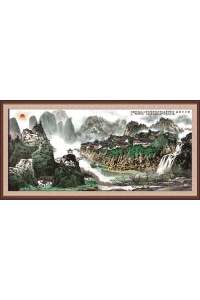 Tranh gạch 3D tranh phong thủy PT334