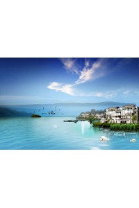 Tranh gạch 3D tranh phong thủy PT34