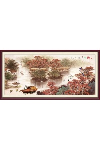 Tranh gạch 3D tranh phong thủy PT353
