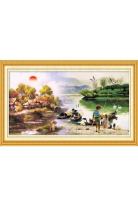 Tranh gạch 3D tranh phong thủy PT401