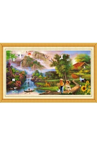 Tranh gạch 3D tranh phong thủy PT403