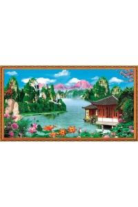 Tranh gạch 3D tranh phong thủy PT433