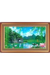 Tranh gạch 3D tranh phong thủy PT437