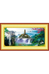 Tranh gạch 3D tranh phong thủy PT474