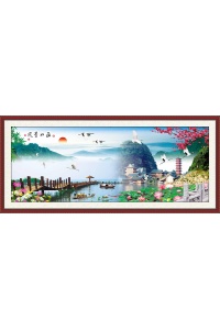 Tranh gạch 3D tranh phong thủy PT477