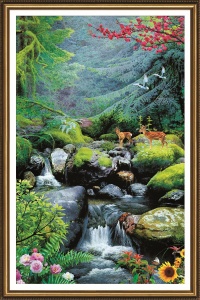Tranh gạch 3D tranh phong thủy PT495