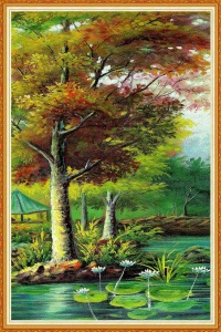 Tranh gạch 3D tranh phong thủy PT605