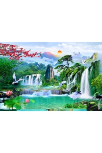Tranh gạch 3D tranh phong thủy PT506