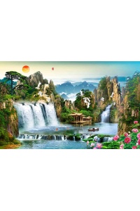 Tranh gạch 3D tranh phong thủy PT522