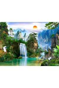 Tranh gạch 3D tranh phong thủy PT524