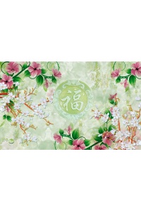 Tranh gạch 3D giả ngọc N112