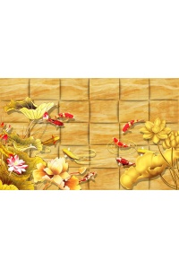 Tranh gạch 3D giả ngọc N143