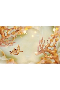 Tranh gạch 3D giả ngọc N151