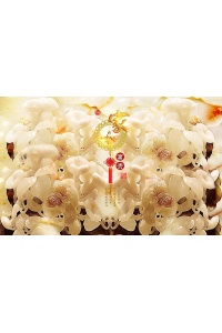 Tranh gạch 3D giả ngọc N173