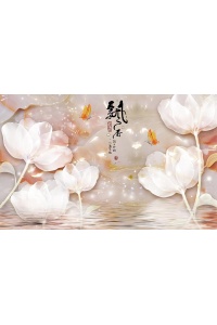 Tranh gạch 3D giả ngọc N197