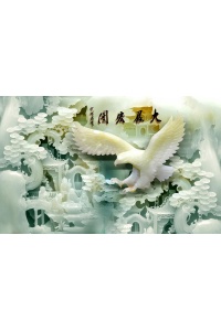 Tranh gạch 3D giả ngọc N204