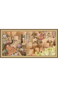 Tranh gạch 3D giả ngọc N246