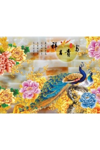 Tranh gạch 3D giả ngọc N270