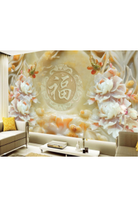 Tranh gạch 3D giả ngọc N272