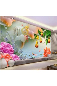 Tranh gạch 3D giả ngọc PT1703