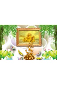 Tranh gạch 3D phật 02