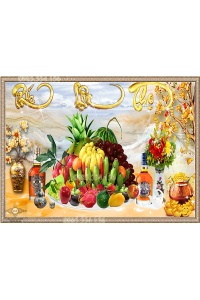 Tranh gạch 3D phúc lộc thọ