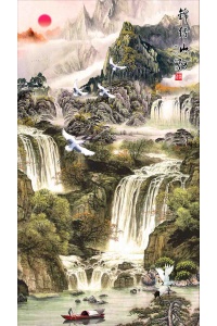 Tranh gạch 3D phong thủy  đứng 29