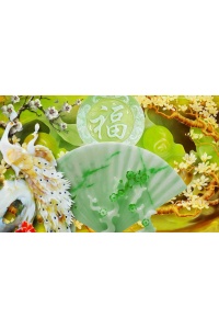 Tranh gạch 3D con công cc325